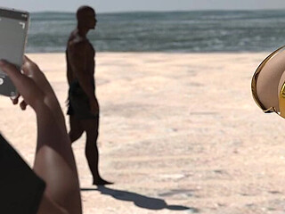 Cuckold Man Watched His Bimbo Wife Swallowing Black Man's Cum