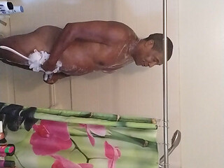 Lady Baller & Chef Clayton after sex shower interview