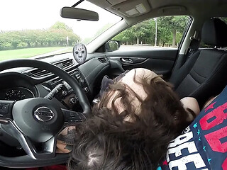 Nude beach fun leads to roadside fuck-fest