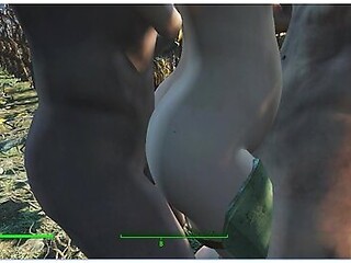 Two Guys Fuck A Pregnant Girl In A Corn Field Fallout 4 Sex Mod