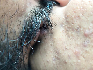 Neck Kiss With Lip Lock In Nighty - Hot Indian Girlfriend Romance