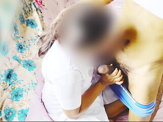 Indian Hot Nurse Fuck in Her Resting Room, Frist Time Fucked by Patient