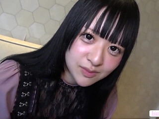 Mischievous Black-haired Cafe Girl Reveals Her Playful Secret Side in an Unforgettable Private Encounter
