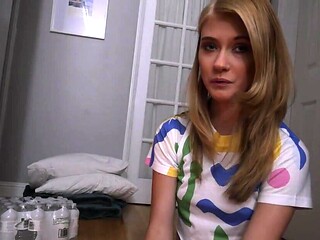Stepbrother is going to make use of her vulnerability