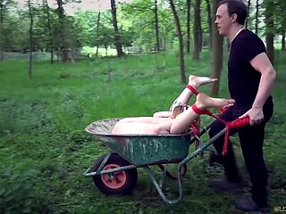 Bondage punishment salvation for young sinful slaves