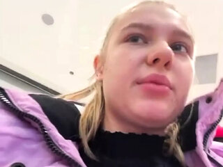 Girl in latex fucking in the locker room