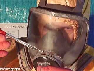 Testing lube on his sweet ASS