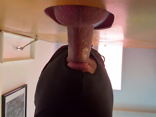 At the Gloryhole: How Much Does He Shoot Into the Glass?