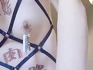 Mayu No77 Collar, Nipple Piercing, Sex, Blindfold, Deep Throat, Anal Licking, Squirting, Creampie