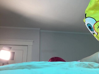 Spongebob Fucks Trans in Chastity