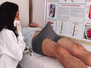 Nurse Observes Patients Unexpected Erection During Treatment