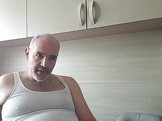 I Jerk off with My Masturbation Teacher Online