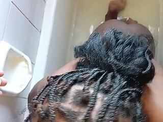 Black Girl Suck White Cock and Fucked Doggystyle