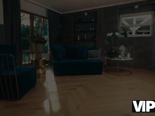 Shaved European Beauty Gets Cheated On By Her Dad