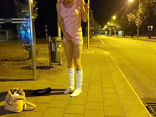 Night in Cute Dress