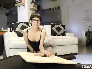Nympho Lioness Worships Dick Through Glory Hole W/ Dirty Talking! True Femdom Tease - Full Vid On Of