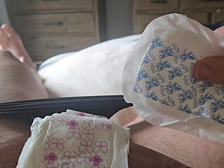 Pad Adding Entire Box of Pads in Panties