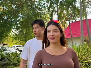 Curvy Latina babe gives a sloppy blowjob to the neighbor in an amateur