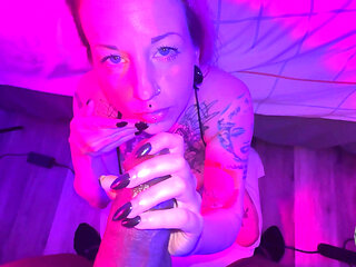 Footjob and Blowjob with Jersey Feetz