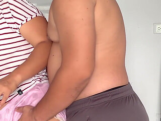 My Stepmom Tricked Me Into Cumming in Her