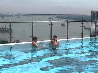 A Little Battle in the Pool