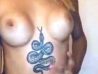 Amateur redhead masturbates then gives a blowjob