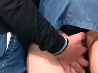 Old Stranger's Hand In My Sexy Pussy