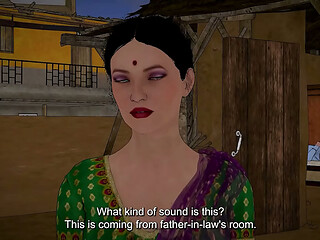 Indian Desi Daughter in law caught her father-in-law masturbating and then had Fucked with him Hindi Urdu