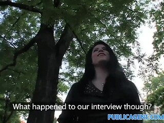 British Underwear Model Lucia Love Takes Cash and Gets Fucked Outdoors in the Bushes in POV
