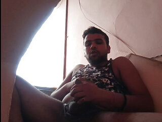 Feeling fast horny masterbate and then horny pee.