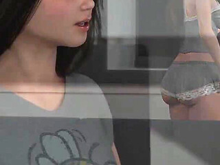 Away From Home 25 - Liam Rubs Nora to Orgasm Then Fucks Eva & Lily