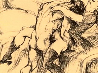 vintage erotic drawings