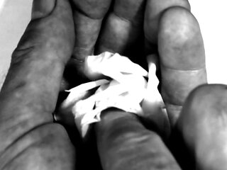 Hand Fetish - My Hands Destroying Flowers and Fruit