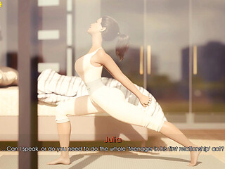 My Pleasure 40 - Julian Fantasizes About Naked Julia Exercising