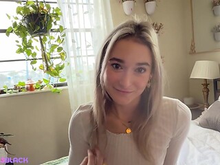 Virgin Stepdaughter's First BBC Creampie