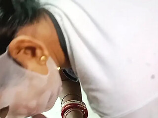 Indian Desi Wife gives a deepthroat blowjob