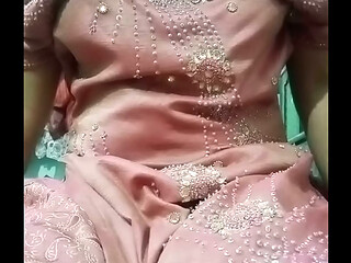 Indian Gay Crossdresser Bottom real homemade sex in pink salwar kurta with heavy jwellery just like a housewife