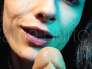 Asmr Drooling Blowjob with Lots of Saliva and Moans
