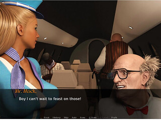 I Will Fuck Your Grandpa - Gameplay -roleplay - Nurse Scene - Stewardess Scenes