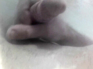 Underwater masturbation and cum