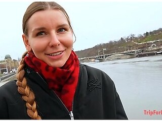 Cum Inside A Girl With A European Braided Hairstyle