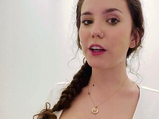 Hot amateur shakes her big boobs