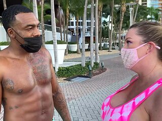 Hollywood Butt Surrenders to Interracial Passion