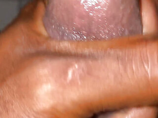 Blackmamba21 Late-night Lube Session - Real Solo Masturbation on Her Toilet