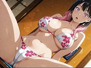 Akane Osaki's Asian Hentai session in a Gallery Pic Video