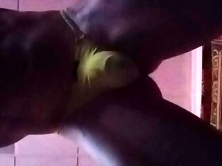 Humping your face POV in a thong g-string