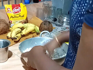 Desi Wife Fucking in Kitchen