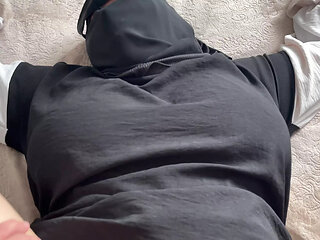 Arab Stepmom Caught Stepson Jerking Off To Her Pantyhose And Receives Hot Creampie In Pussy