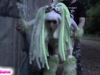 Cyber Goth Bitch Nasty Used