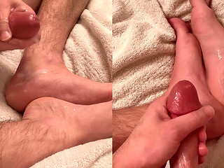 Worship My Cum Splattered Feet